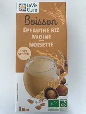 Boisson Epeaute riz, avoine et noisette