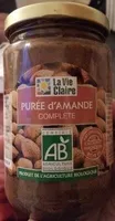 Purée d'amande complète