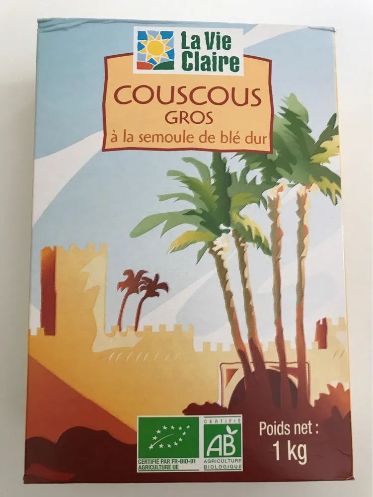 Couscous gros à la semoule de blé dur