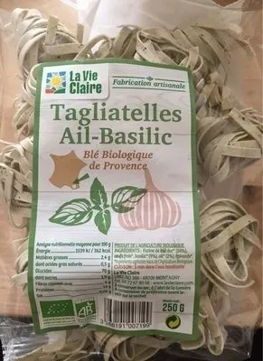 Tagliatelles Ail-Basilic