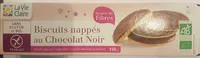 Biscuits Nappés Au Chocolat Noir 150g Sans Gluten