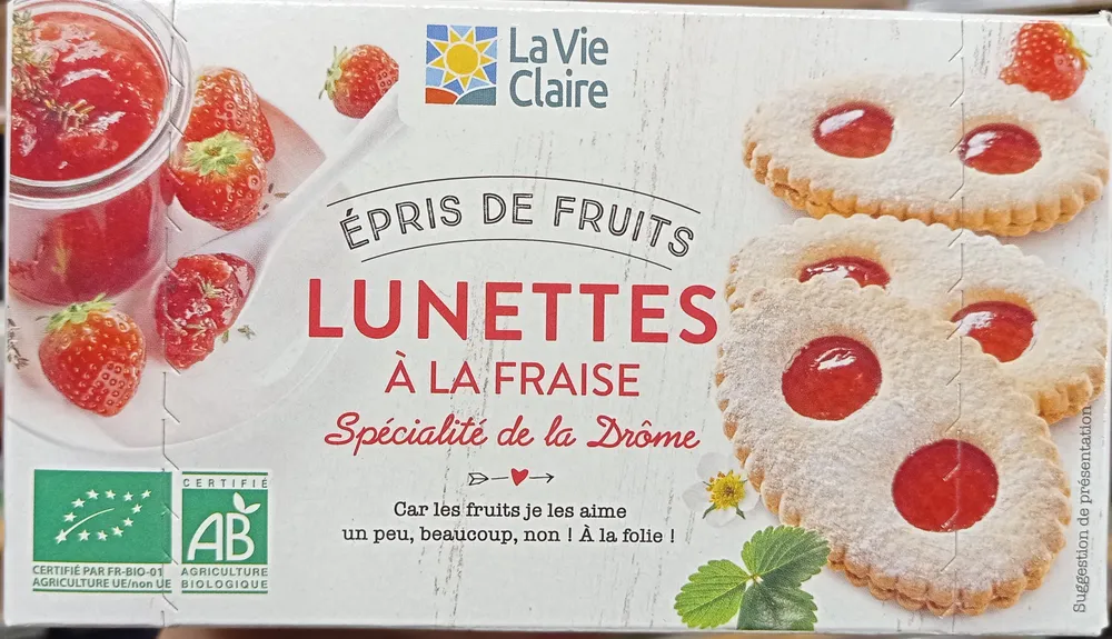 Lunettes a la fraise