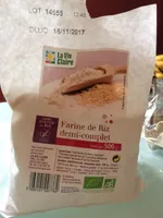 Farine de riz demi-complet bio