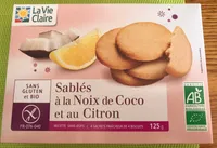 Sablés à la noix de coco