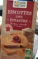 Biscottes 100% Épeautre