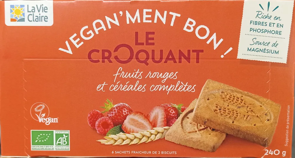 Biscuits aux fruits rouges