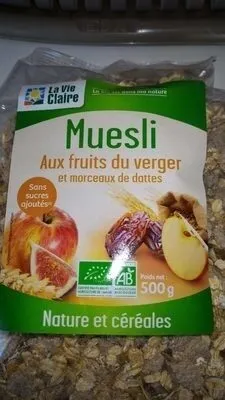 Muesli aux Fruits du Verger et Morceaux de Dattes