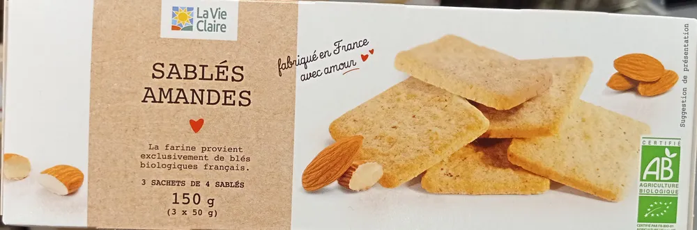 Sablés aux amandes