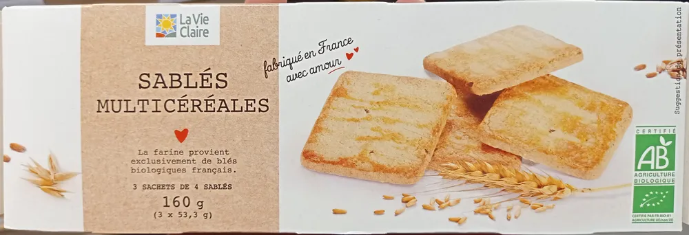 Sablés multi-céréales