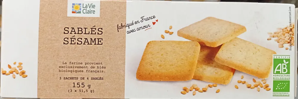 Sablé Au Sésame