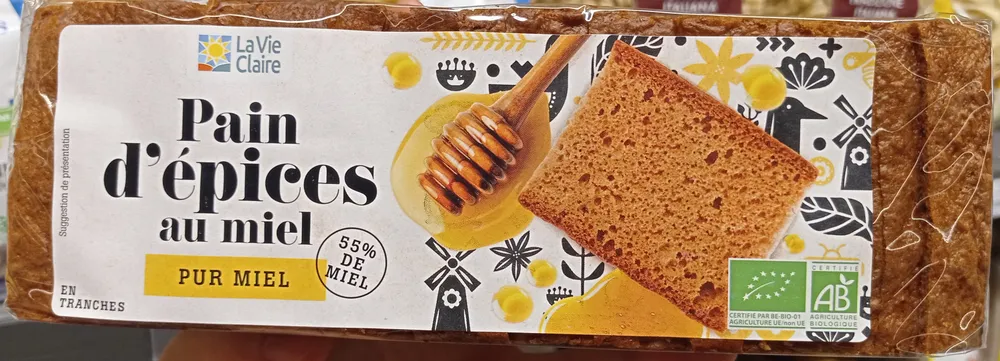 Pain d'épices pur miel