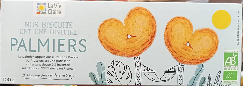 Palmiers feuilletés