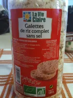 Galettes De Riz Complet Sans Sel