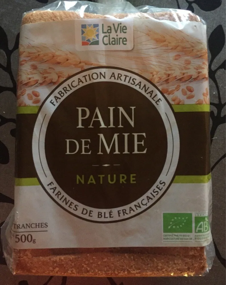 Pain de mie nature