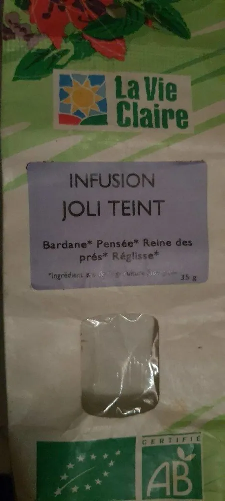 Infusion " Joli teint "