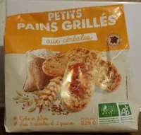 Petits pains grillés aux céréales