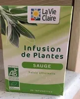 Infusion de plantes sauge
