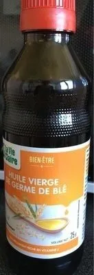 Huile vierge de germe de blé
