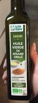 Huile vierge de sesame grillé