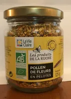 Pollen de fleurs en pelotes