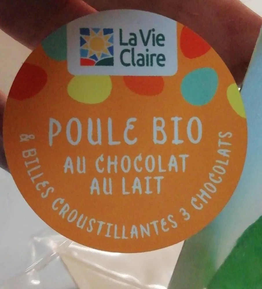 Poule bio au chocolat au lait