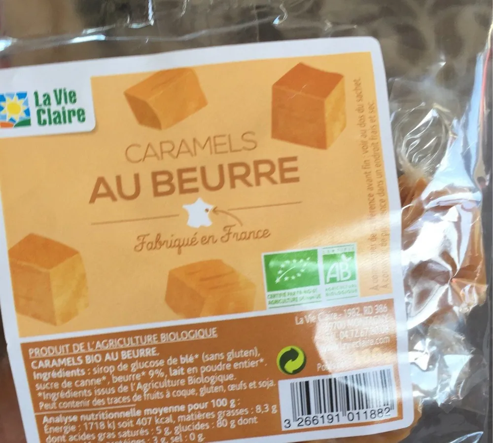 caramels au beurre