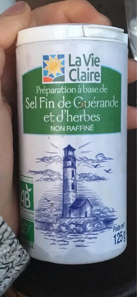 Préparation à base de Sel Fin de Guérande et d'herbes