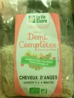 Pâtes Demi complètes (Cheveux d'Ange) Bio