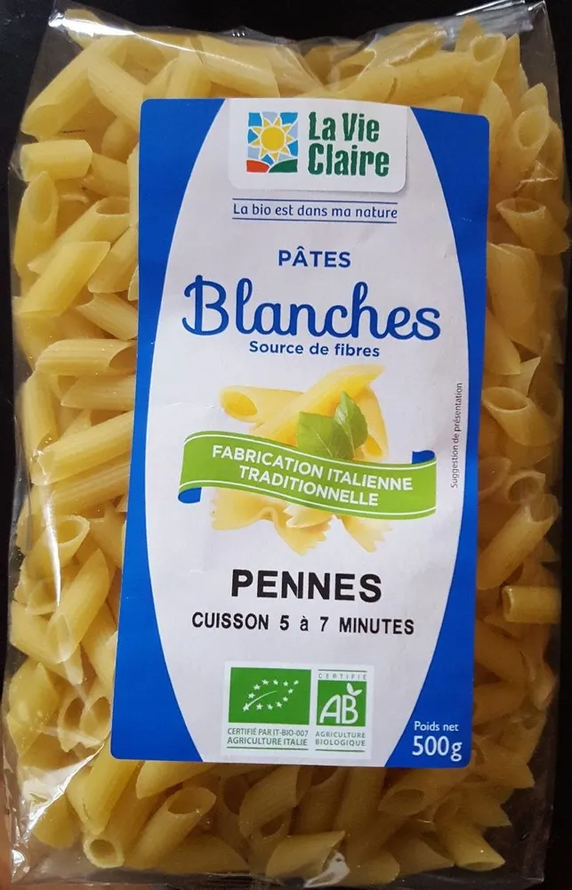 Pâtes blanches