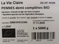 Pennes 1/2 Complètes