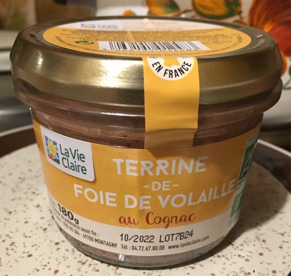 Terrine de foie de volaille