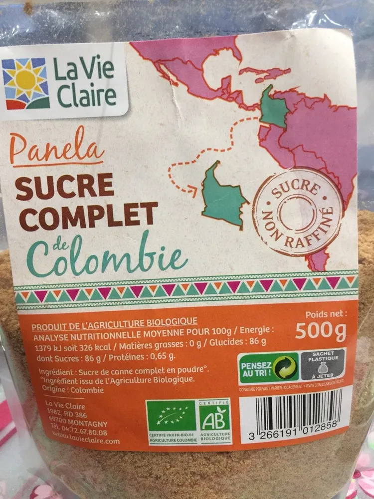 Panela Sucre complet