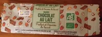 Barre chocolat au lait praliné et brisures de biscuit