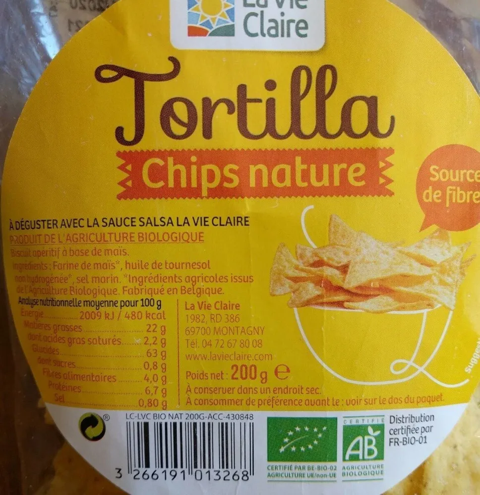 Tortilla chips nature