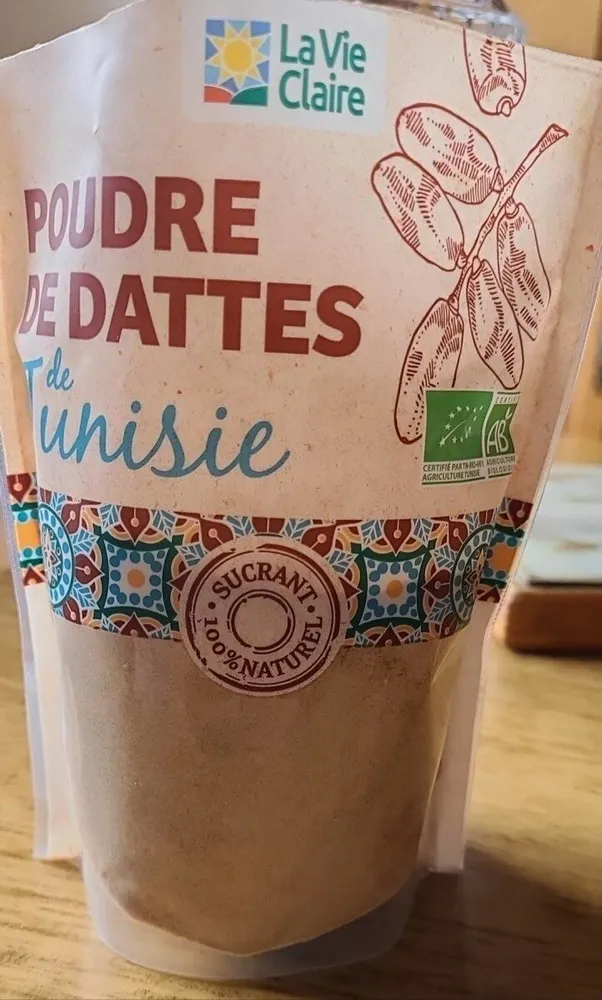 Poudre de dattes de Tunisie