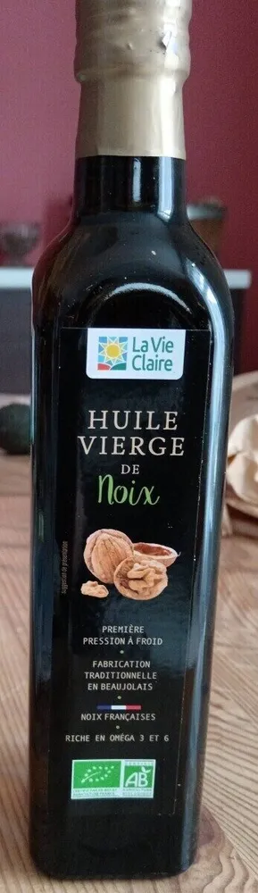 Huile vierge de noix
