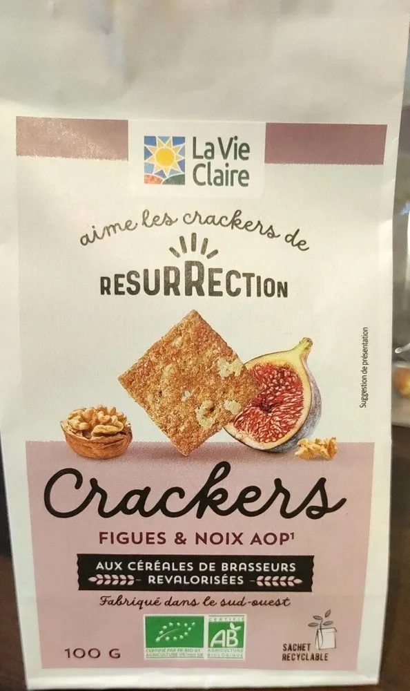 Crackers figues noix