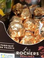 Les rochers pralinés chocolat lait