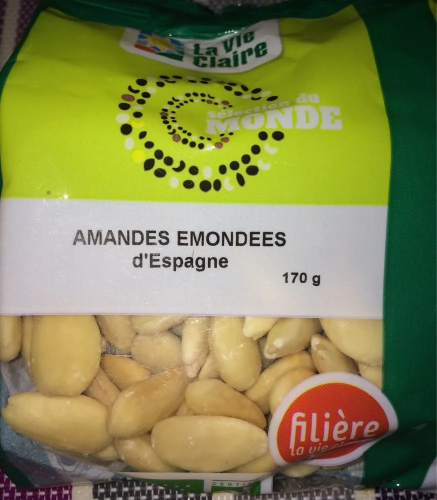 Amandes émondées d’Espagne