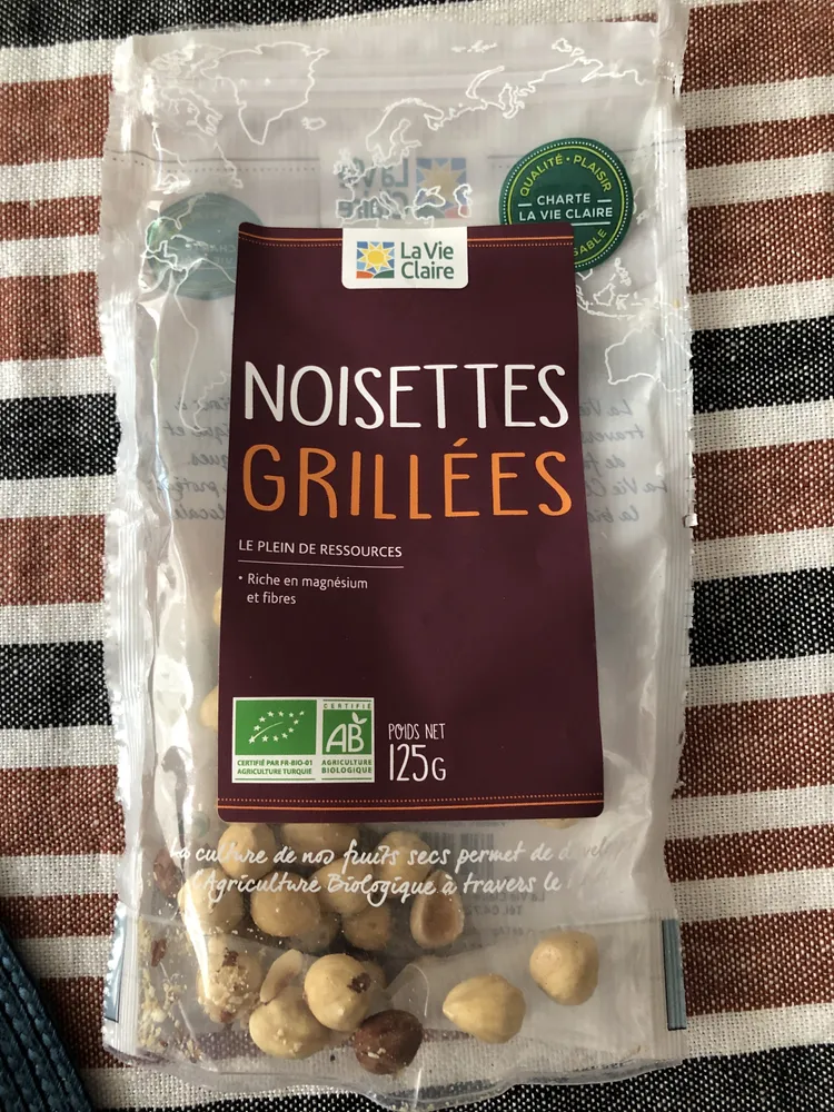 Noisettes grillées de Turquie