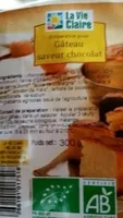 Gateau saveur chocolat