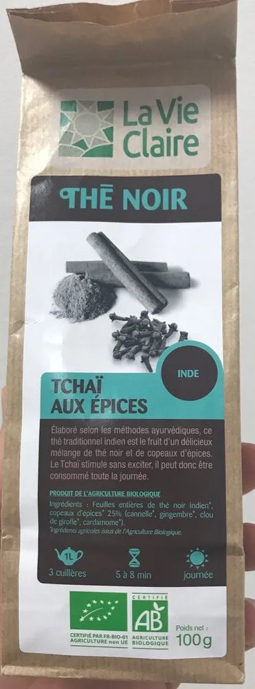Thé noir - Tchaï aux epices
