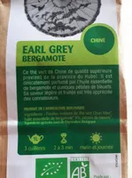 Thé vert Earl Grey Bergamote