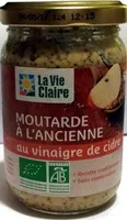 Moutarde à l'ancienne au vinaigre de cidre