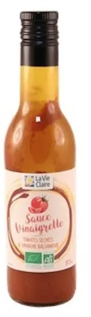 Sauce vinaigrette tomates séchées et vinaigre balsamique bio