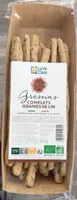 Gressins complet graines de lin