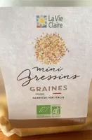 mini gressins graines
