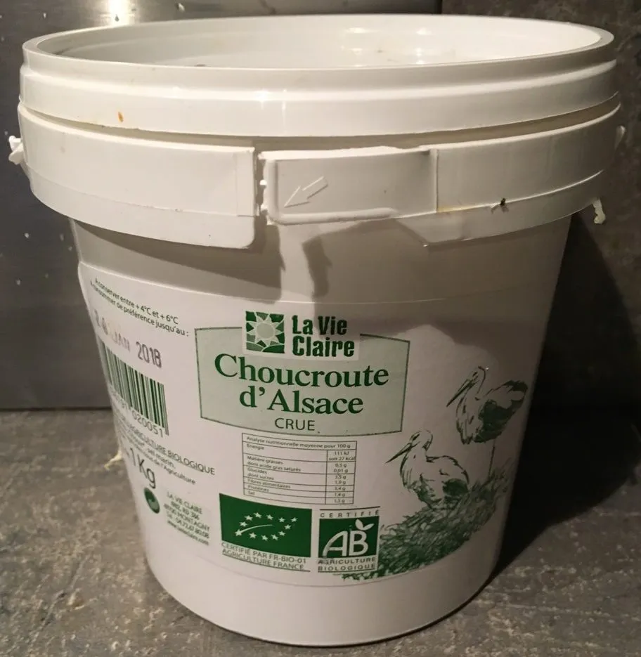 Choucroute d’alsace crue