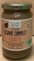 Purée sésame complet toasté