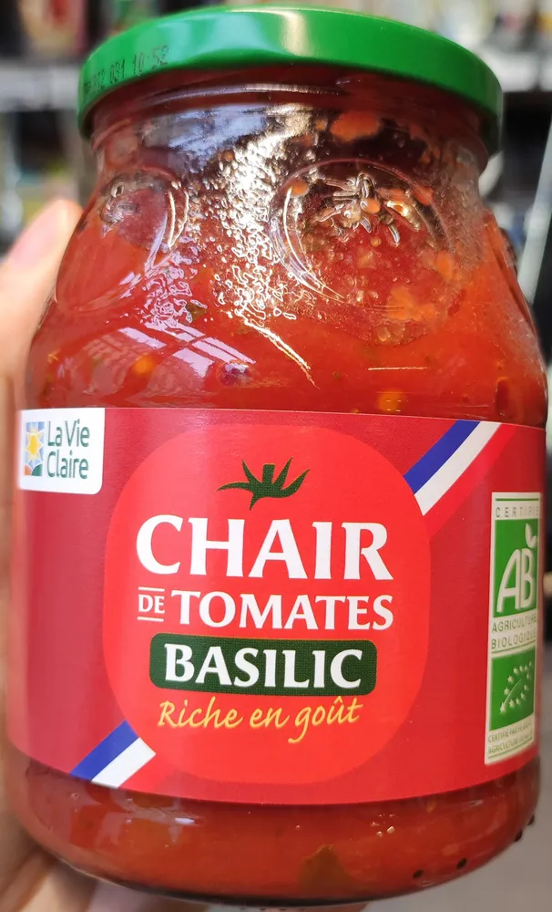 Chair de tomates basilic